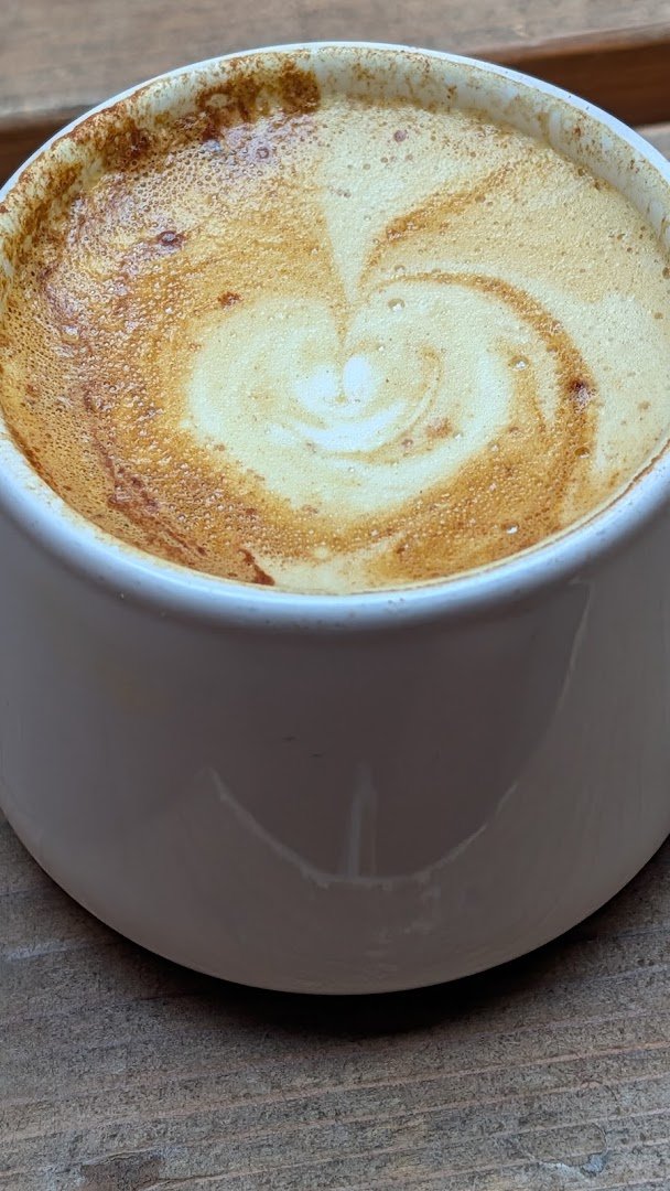 Coffee at Lulu Carpenter's, specialty coffee shop in Santa Cruz