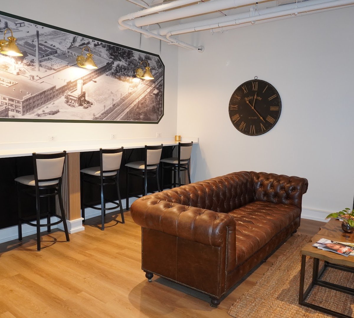 Interior of Steven James Coffee Co, specialty coffee shop in Rochester