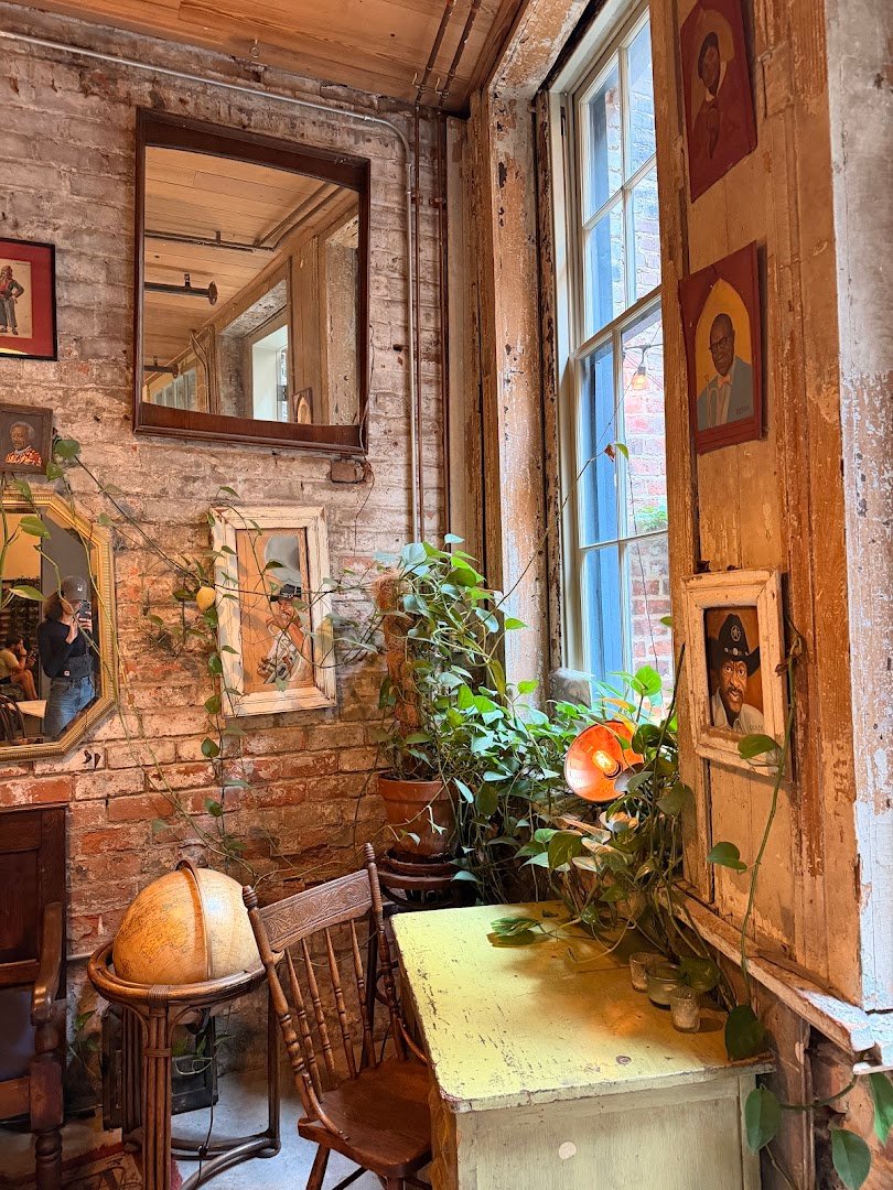 Interior of Fourth Wall, specialty coffee shop in New Orleans