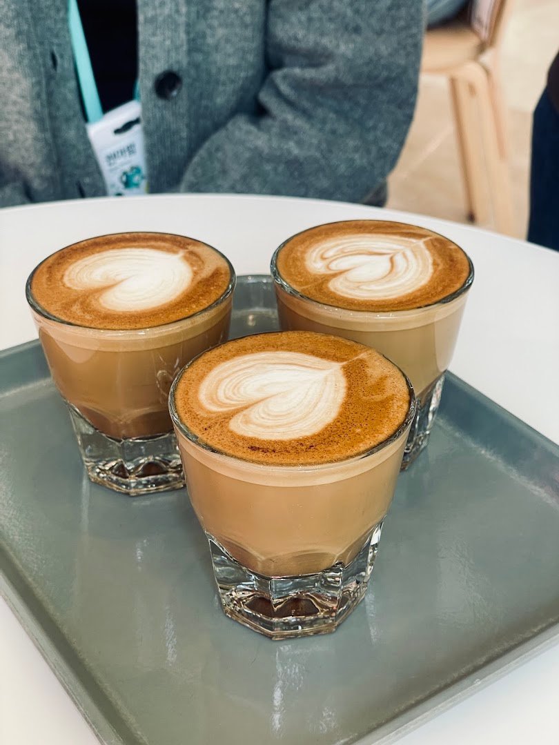 Coffee at Blue Bottle Jamsil Cafe, specialty coffee shop in Seoul