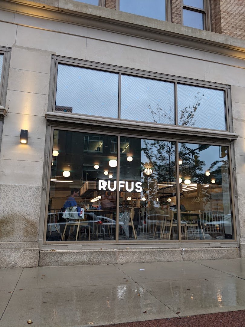 Storefront of RoCoCo Cafe, specialty coffee shop in Rochester