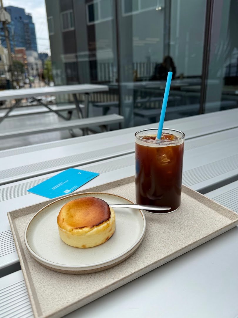 Coffee at Human Made Seoul Cafe by Blue Bottle Coffee, specialty coffee shop in Seoul