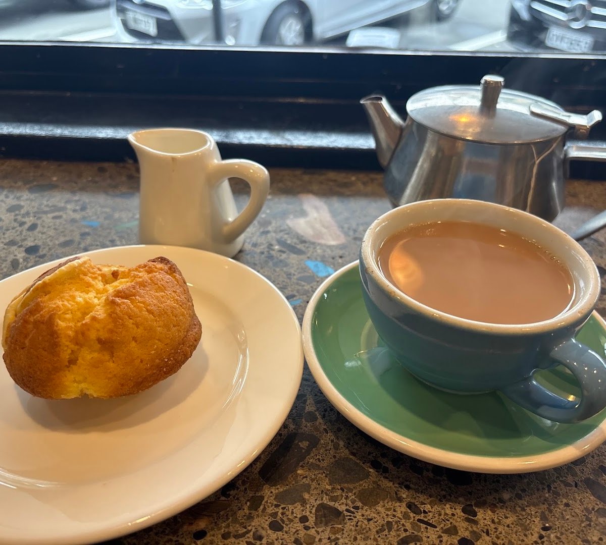 Food at Hey George Cafe, specialty coffee shop in Wellington