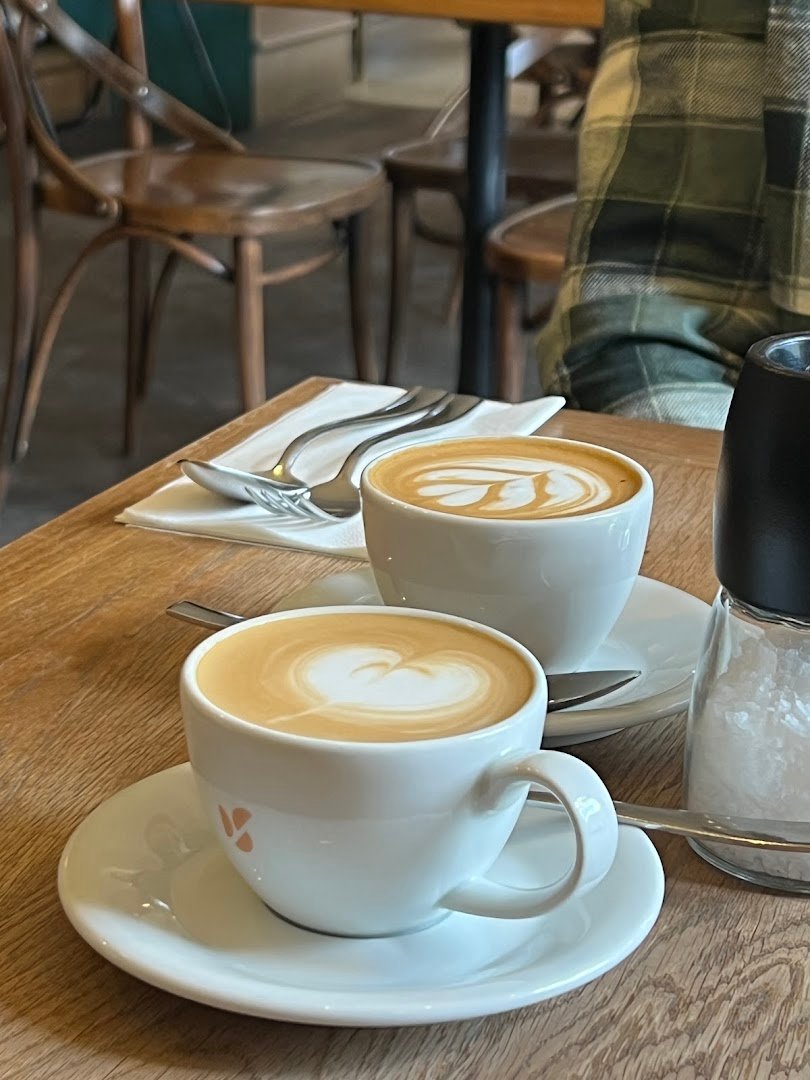 Coffee at Můj šálek kávy, specialty coffee shop in Prague