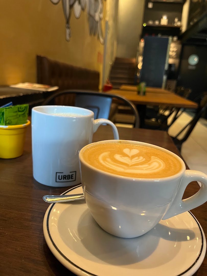 Coffee at Urbe Cafe Bar, specialty coffee shop in São Paulo
