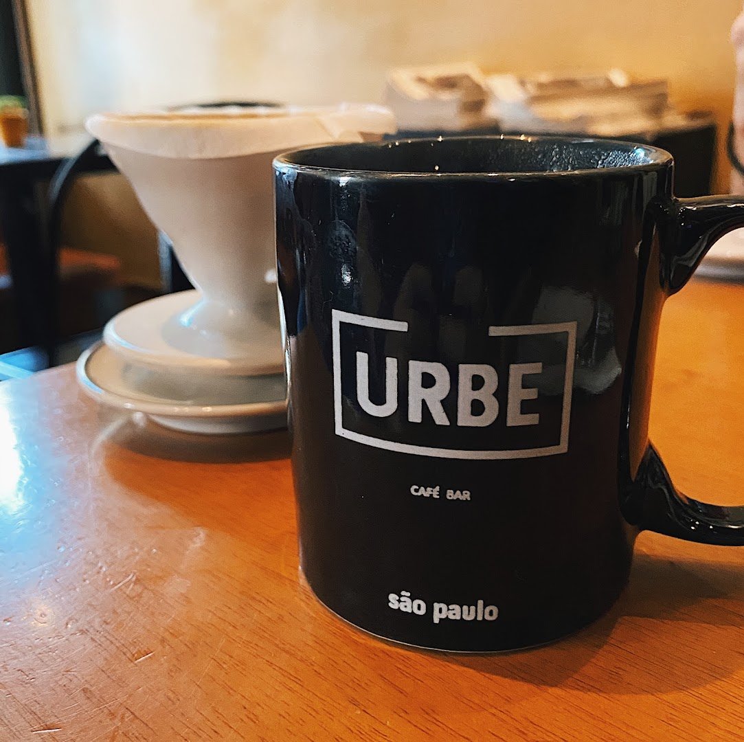 Coffee at Urbe Cafe Bar, specialty coffee shop in São Paulo