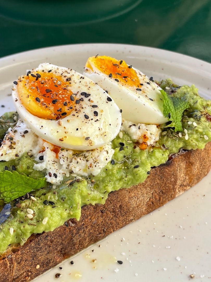 Food at Volta Coffee, specialty coffee shop in Lisbon