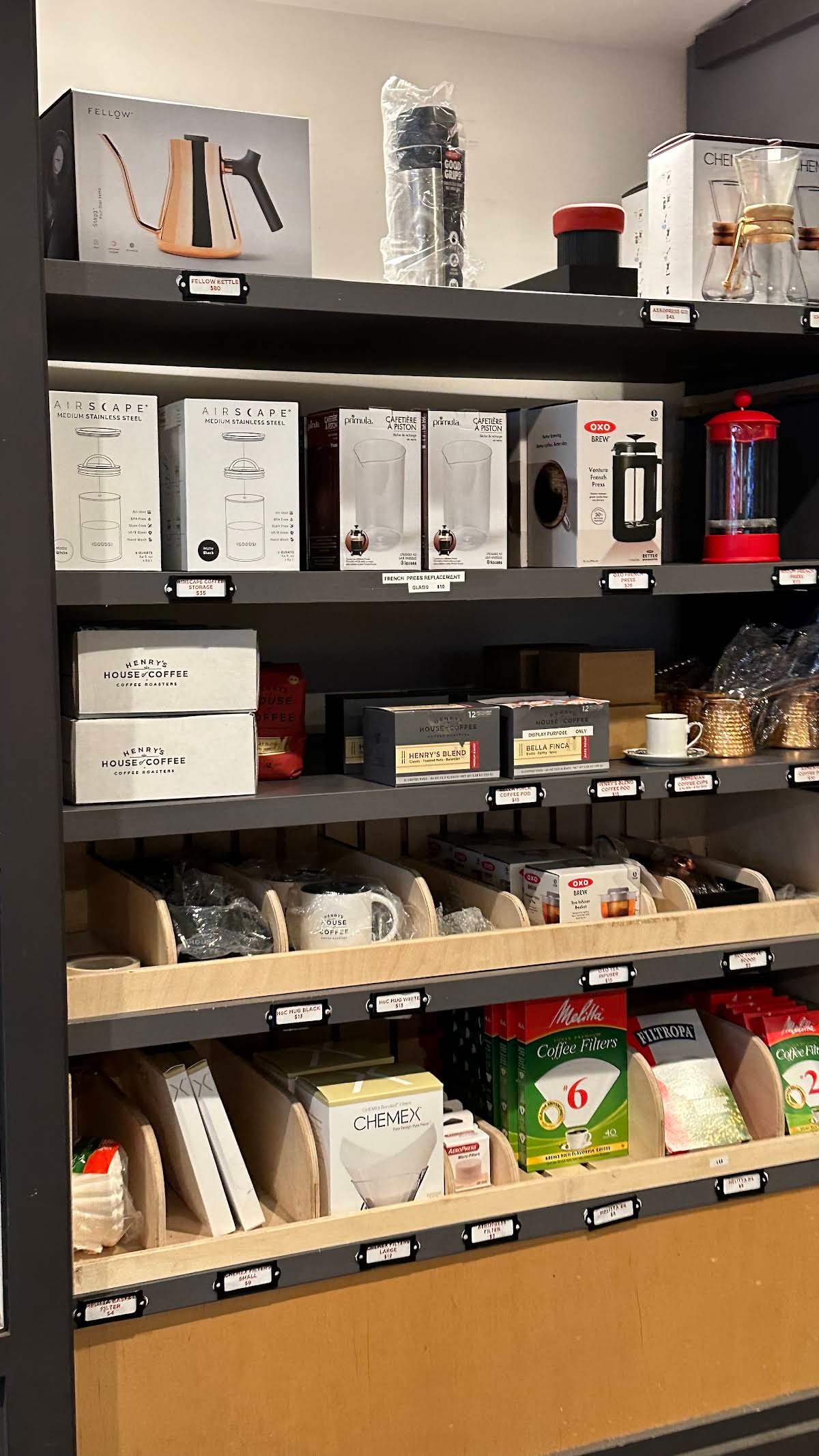 Henry's House of Coffee specialty coffee shop in San Francisco - photo 7