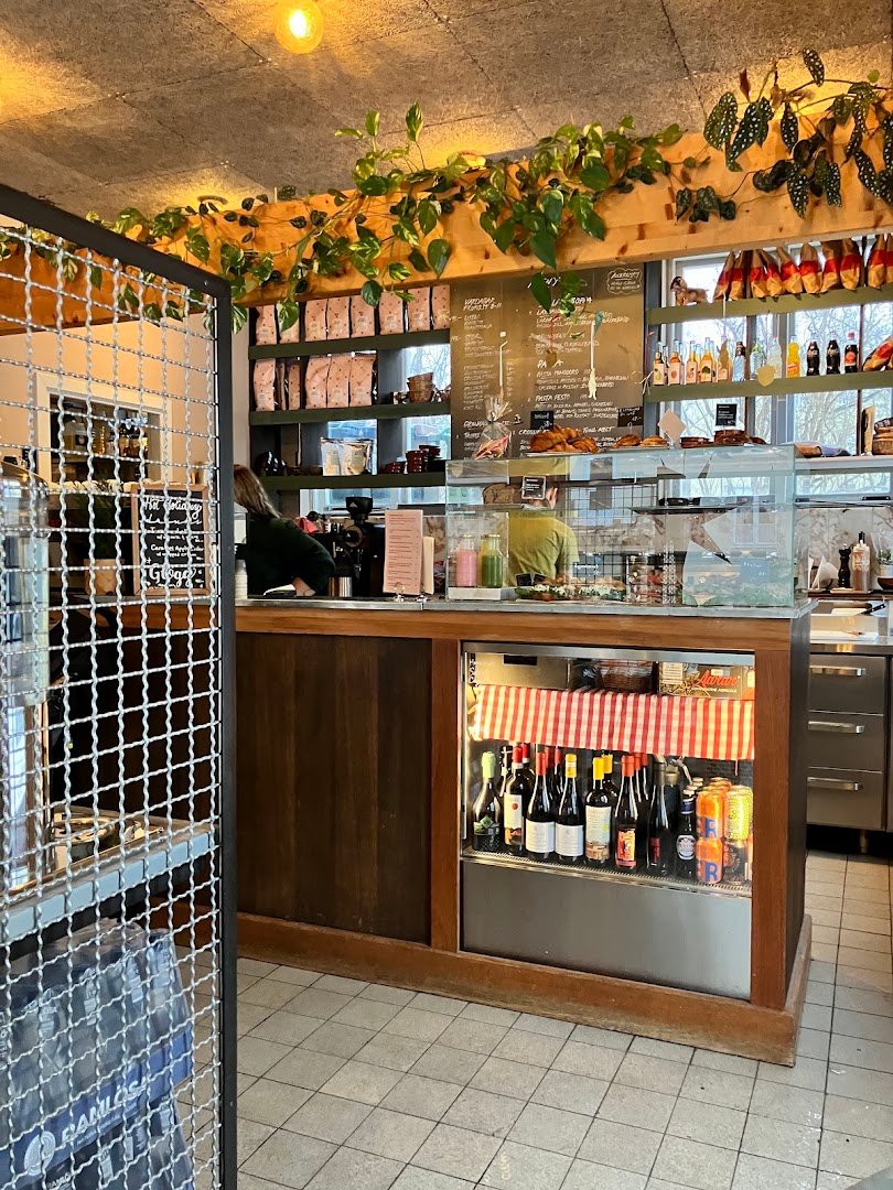 Interior of A.B.Café., specialty coffee shop in Stockholm