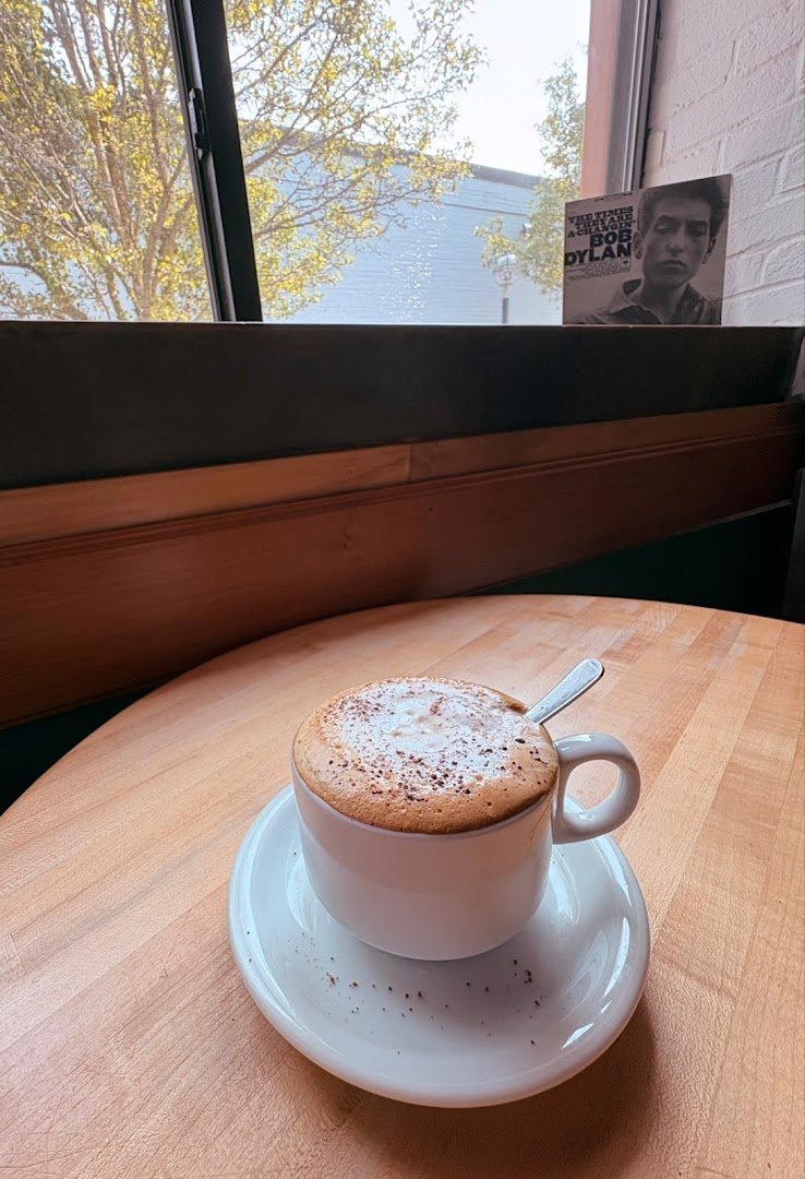 Coffee at Leaf & Bean Coffee Co, specialty coffee shop in Rochester