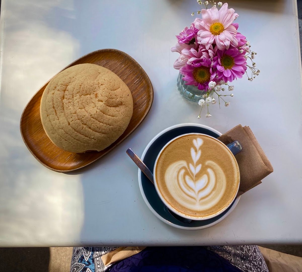 Coffee at Chiquitito Café, specialty coffee shop in Mexico City