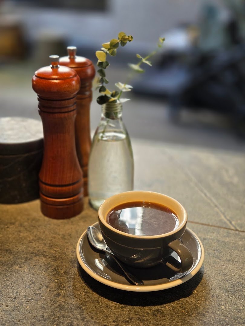 Coffee at FINEPRINT, specialty coffee shop in Hong Kong