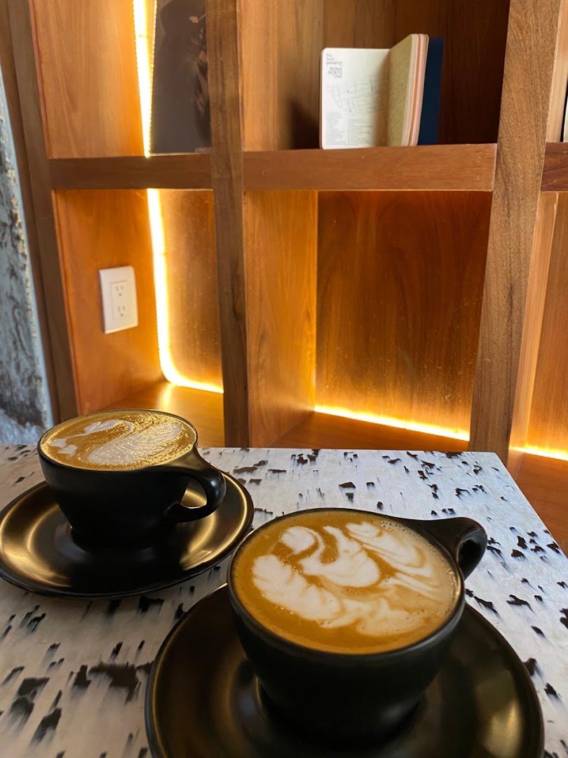 Coffee at Almanegra Café, specialty coffee shop in Mexico City