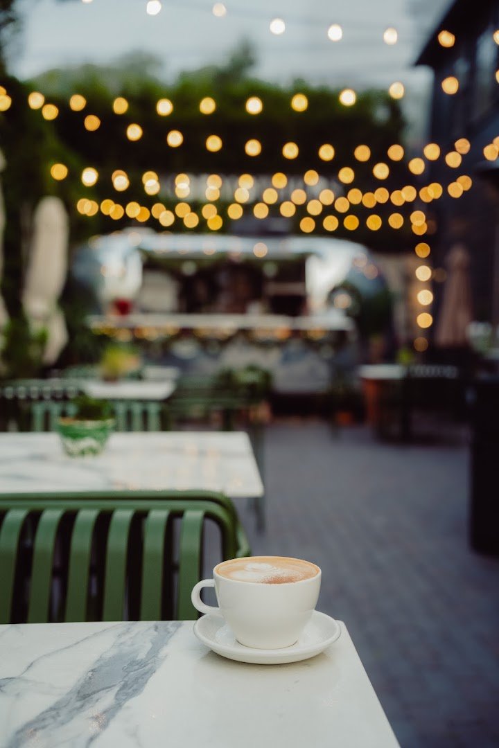Coffee at Dart Coffee Co, specialty coffee shop in Santa Barbara