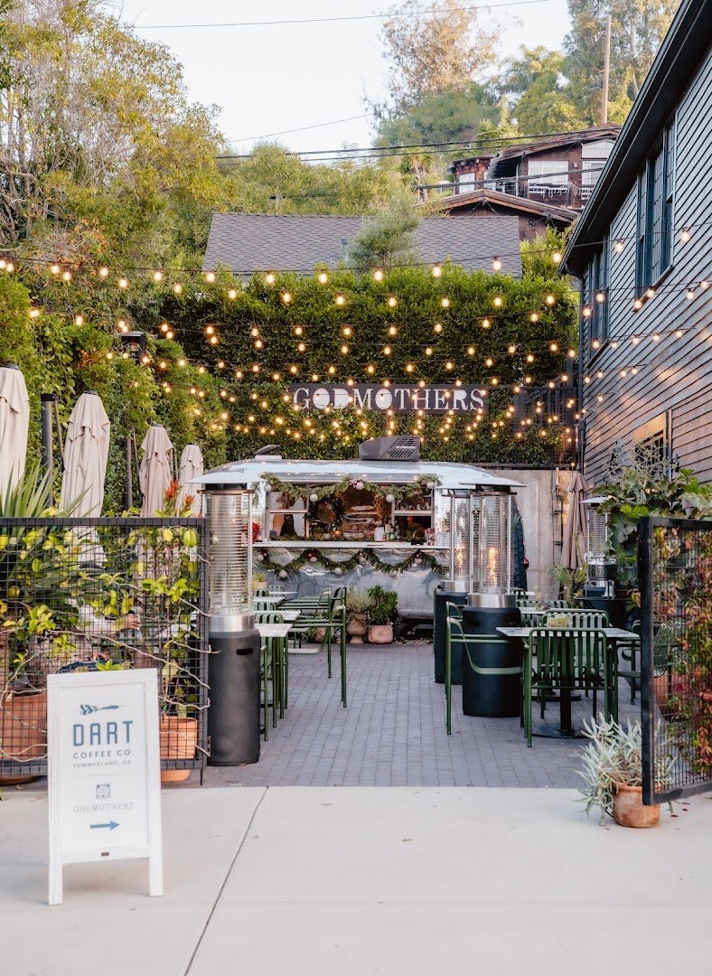 Storefront of Dart Coffee Co, specialty coffee shop in Santa Barbara