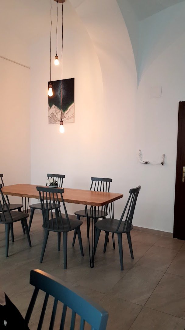 Interior of The Pelican Coffee Company, specialty coffee shop in Vienna