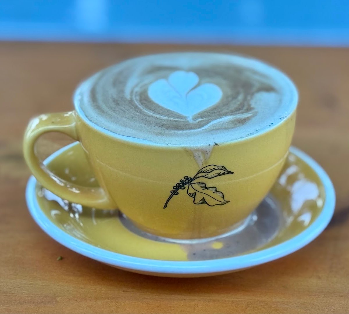 Coffee at Yipao Coffee, specialty coffee shop in San Diego