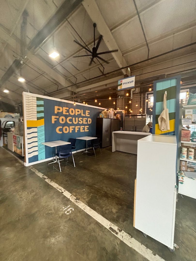 Interior of 321 Coffee - Farmers Market, specialty coffee shop in Raleigh-Durham