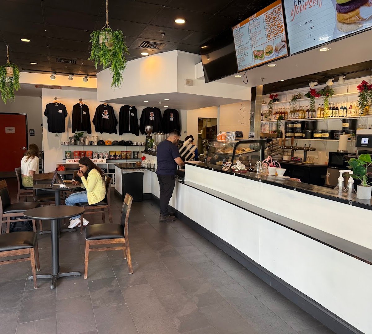Interior of Blind Tiger Coffee Roasters, specialty coffee shop in Tampa-St. Petersburg