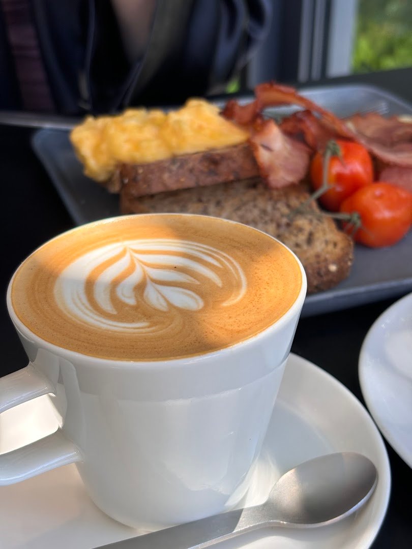 Coffee at Bloc Cafe, specialty coffee shop in Auckland