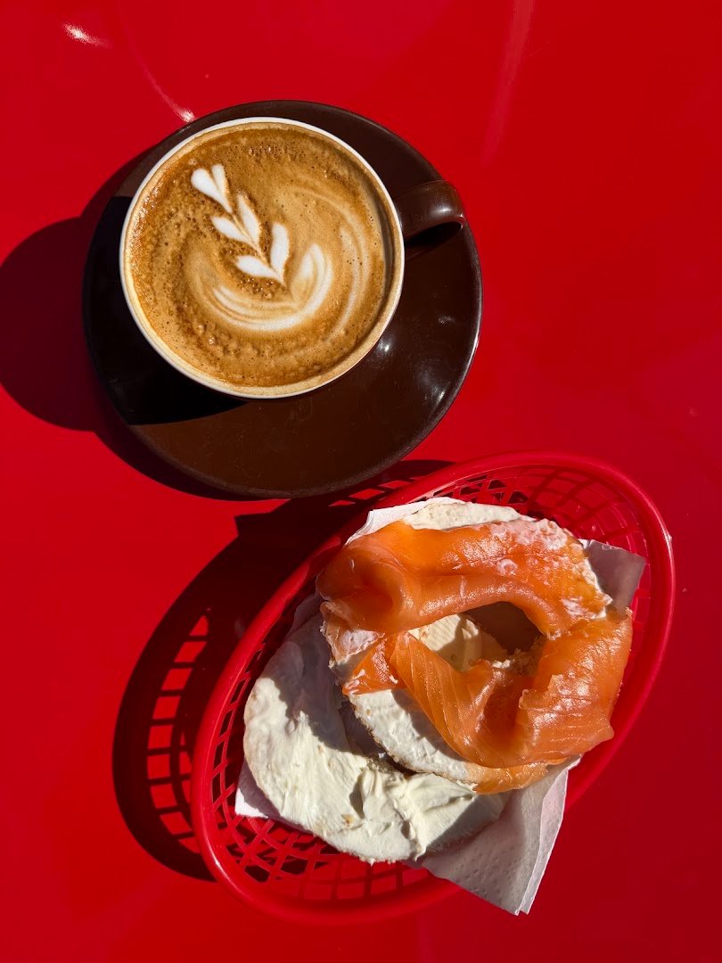 Coffee at Cafe Cardynal, specialty coffee shop in Montreal