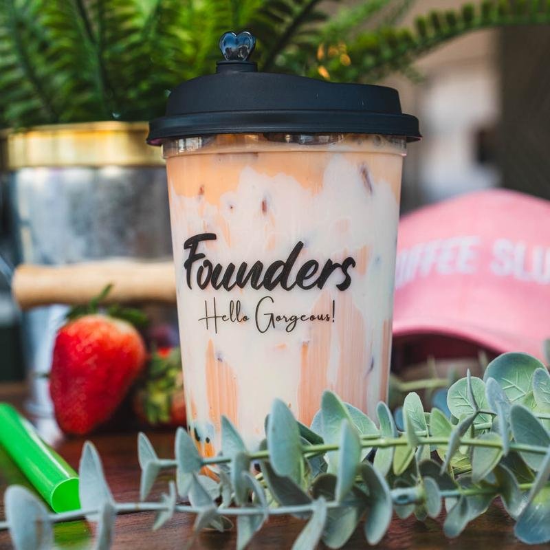 Coffee at Founders Coffee, specialty coffee shop in Las Vegas