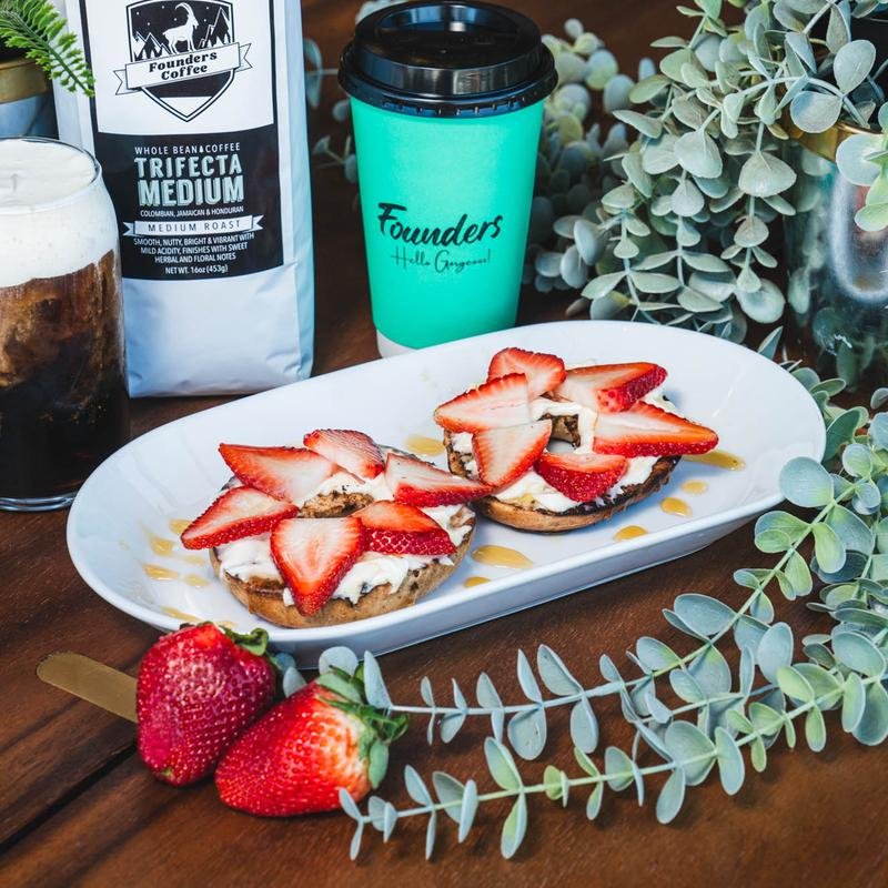 Coffee at Founders Coffee, specialty coffee shop in Las Vegas
