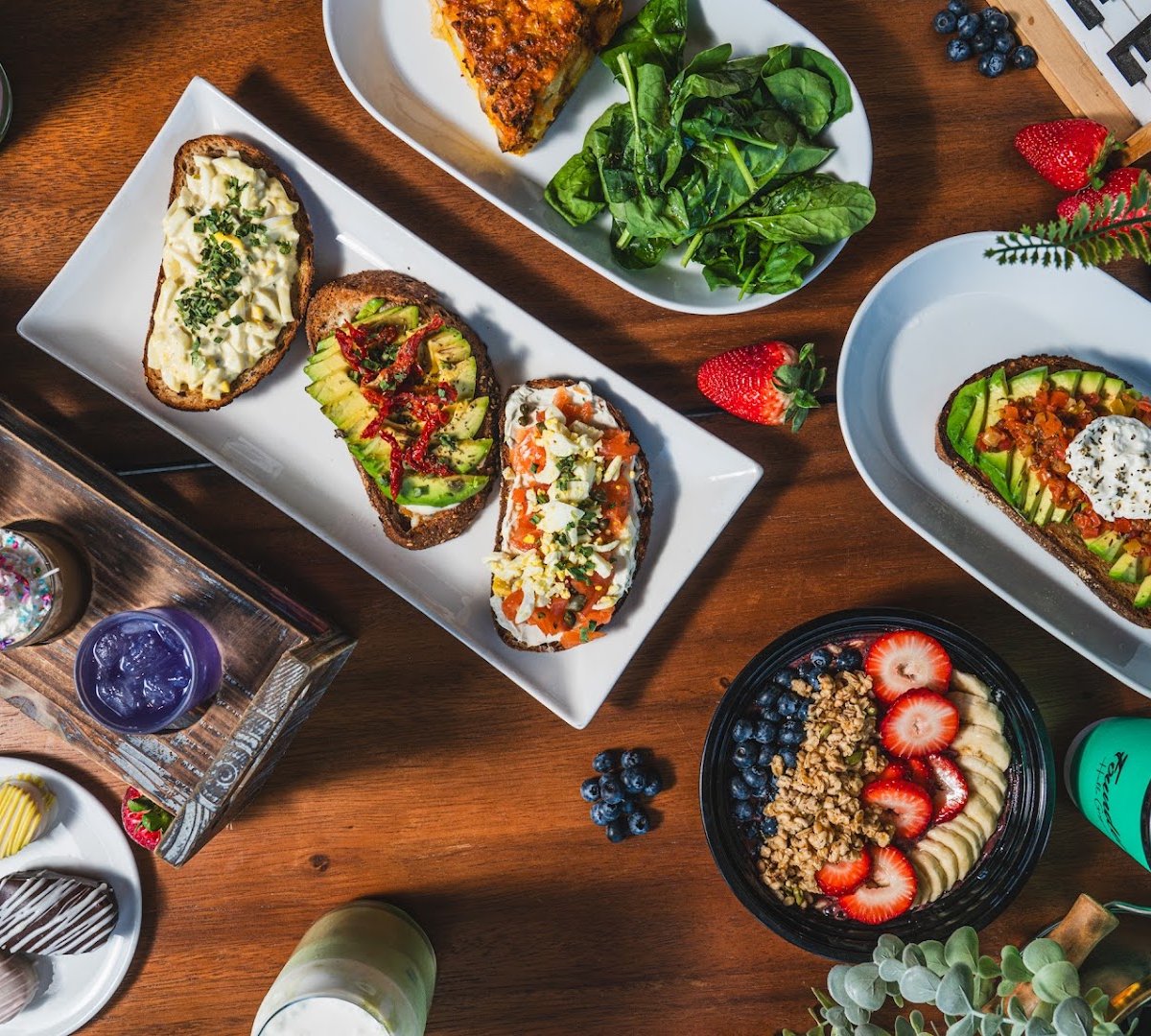 Food at Founders Coffee, specialty coffee shop in Las Vegas