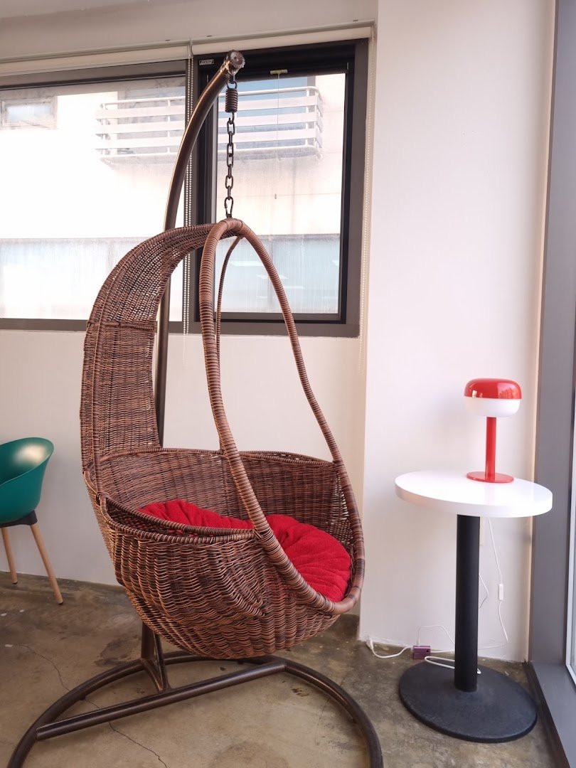 Interior of Mother C. Itaewon, specialty coffee shop in Seoul