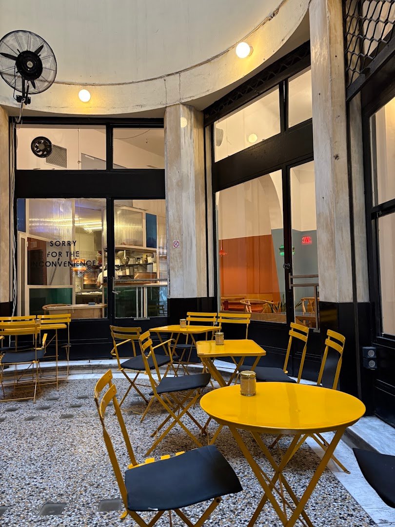 Interior of Anana Coffee & Food, specialty coffee shop in Athens