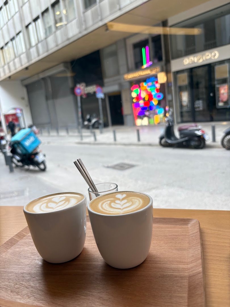Coffee at Anana Coffee & Food, specialty coffee shop in Athens