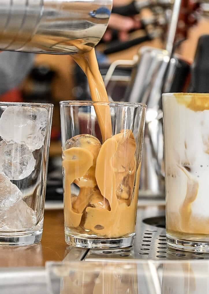 Coffee at Anana Coffee & Food, specialty coffee shop in Athens
