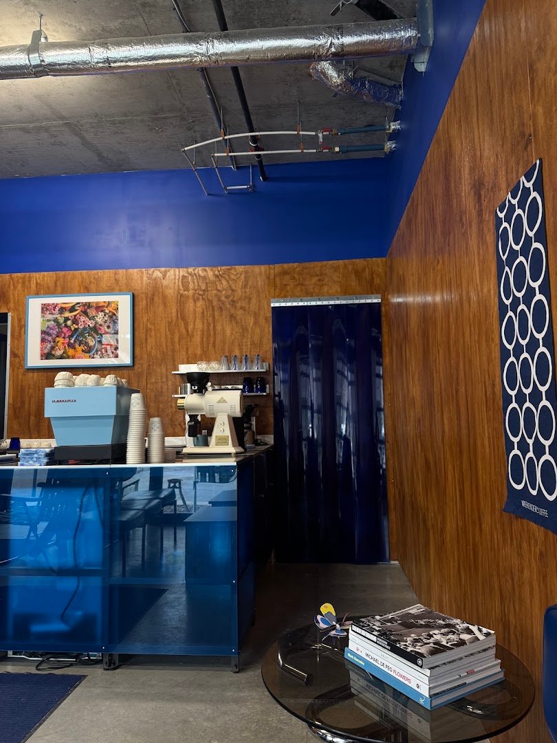 Interior of mr + mrs m magasin (mmmm), specialty coffee shop in Montreal