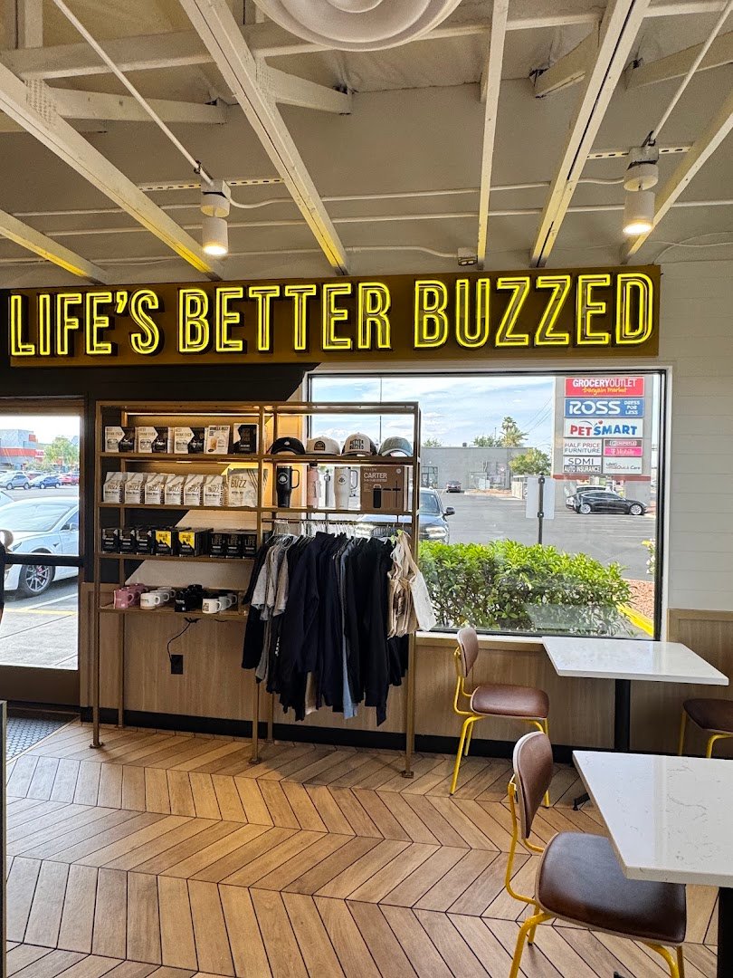 Interior of Better Buzz Coffee - East Las Vegas, specialty coffee shop in Las Vegas