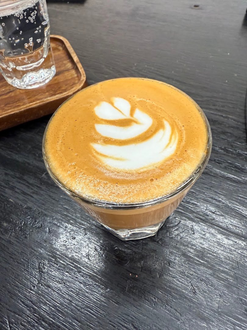 Coffee at Acento Coffee Roasters, specialty coffee shop in San Diego
