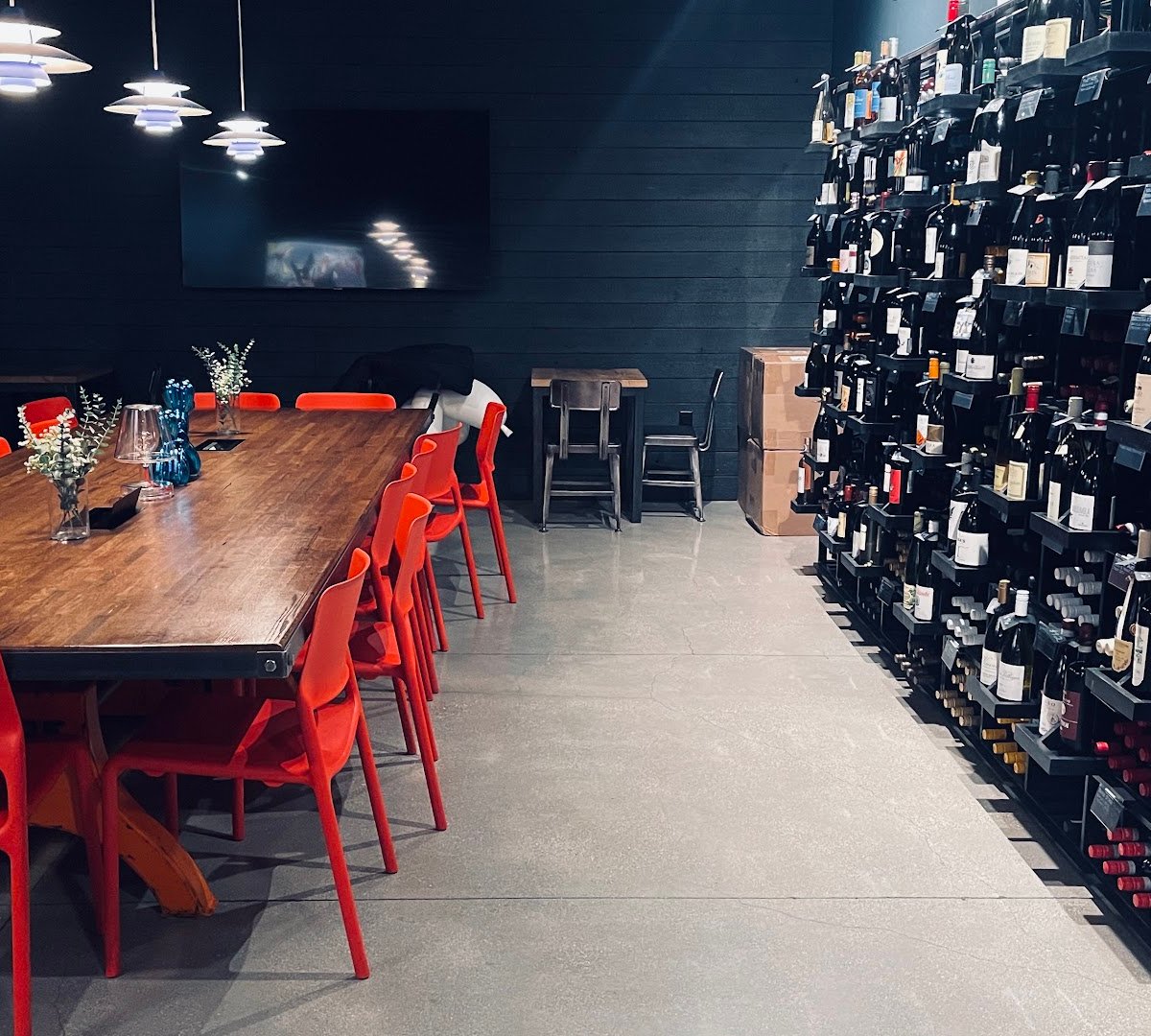 Interior of Public Works Coffee Bar, specialty coffee shop in Las Vegas