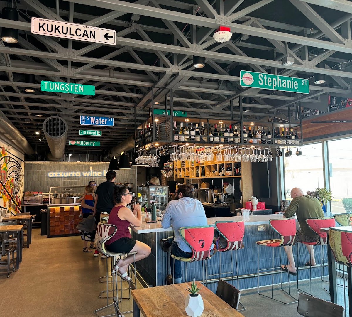 Interior of Public Works Coffee Bar, specialty coffee shop in Las Vegas