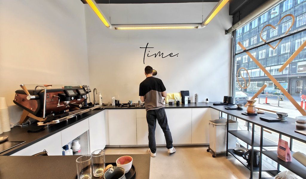 Time. Copenhagen specialty coffee shop in Copenhagen - photo 9