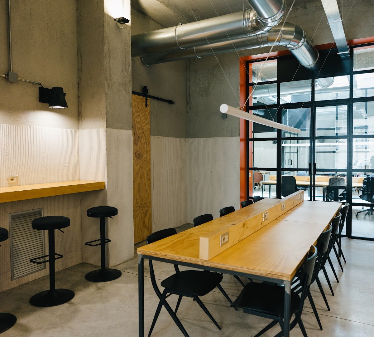 Interior of Orsonero Coffee, specialty coffee shop in Milan
