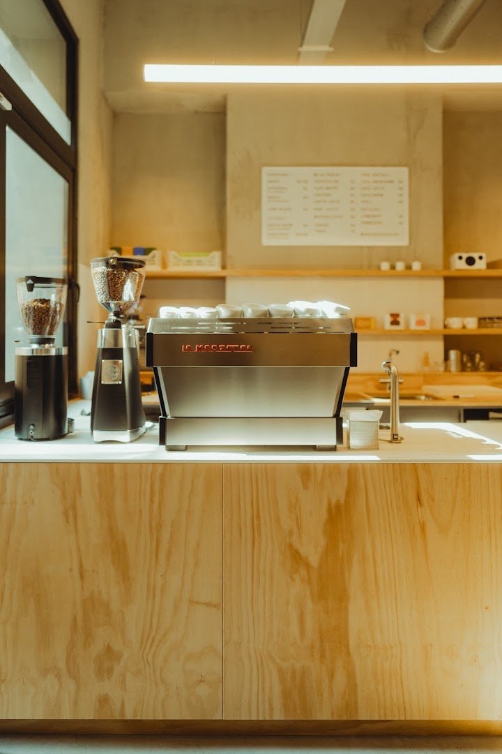 Interior of Orsonero Coffee, specialty coffee shop in Milan