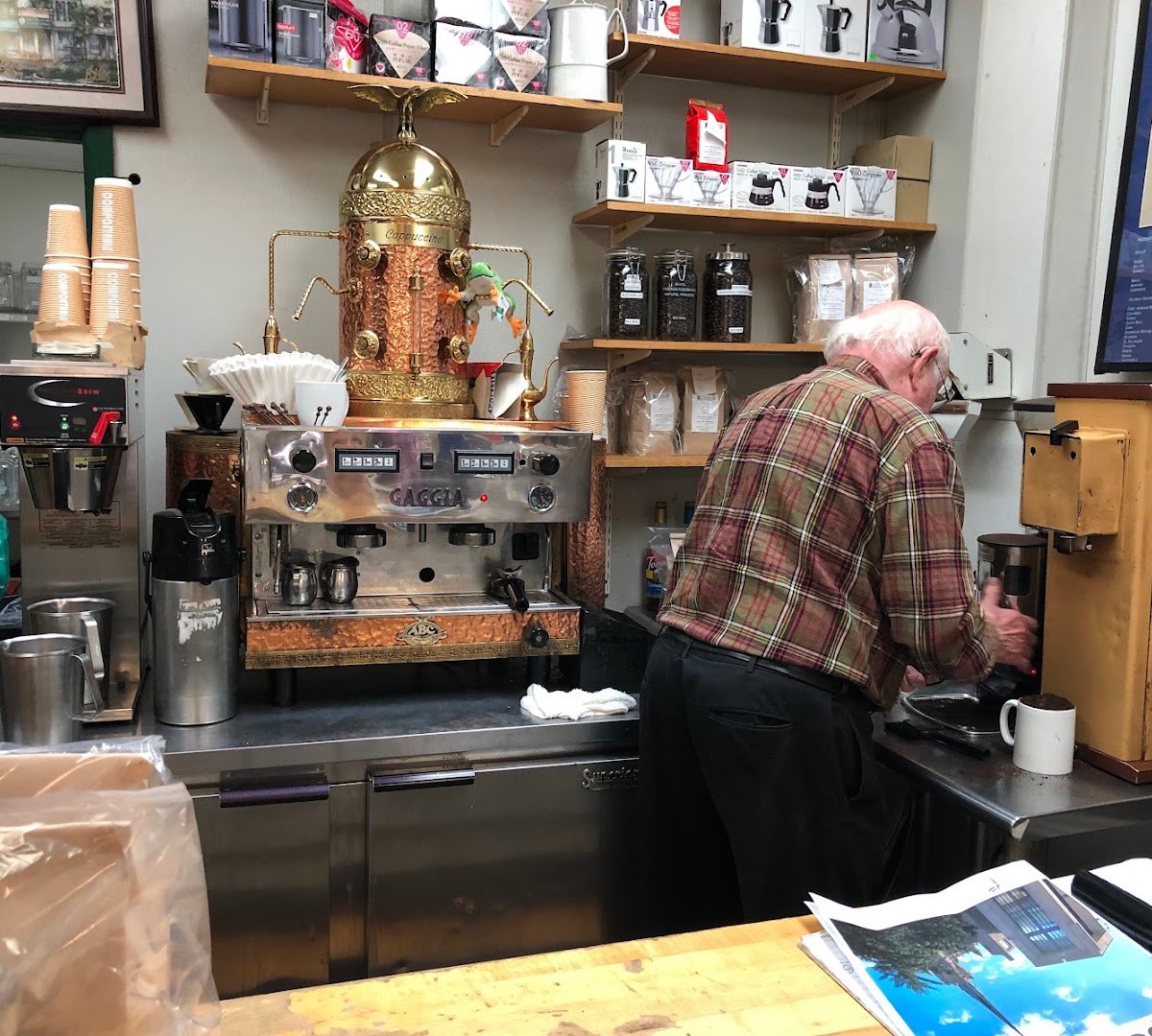 Interior of Coffee and Tea Limited, specialty coffee shop in Minneapolis