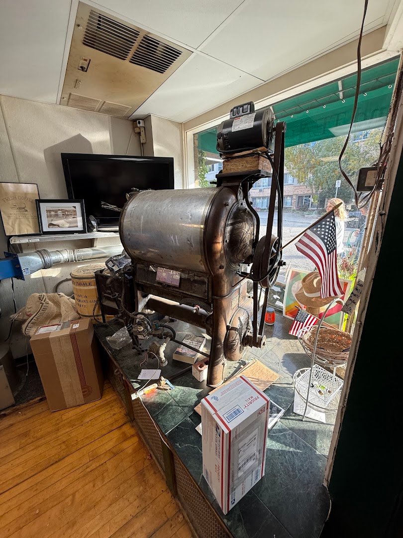 Interior of Coffee and Tea Limited, specialty coffee shop in Minneapolis