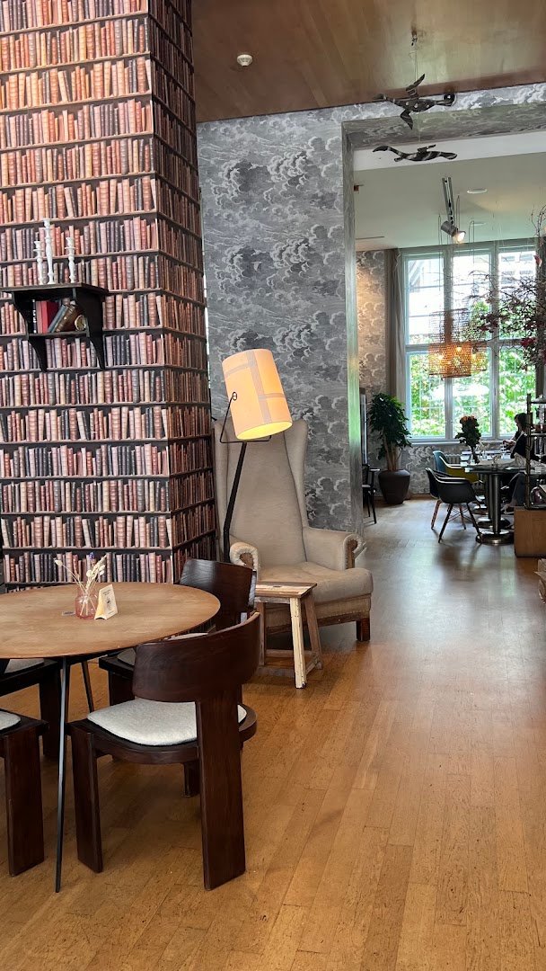 Interior of La Bohème Café Specialty Coffee Roastery, specialty coffee shop in Prague