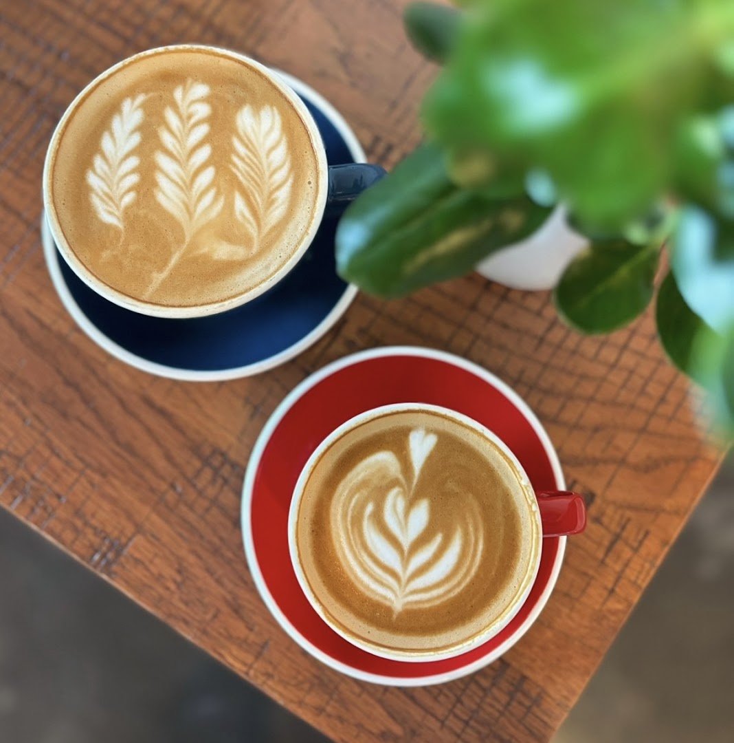 Coffee at FairPour Coffee Roasters, specialty coffee shop in Rochester