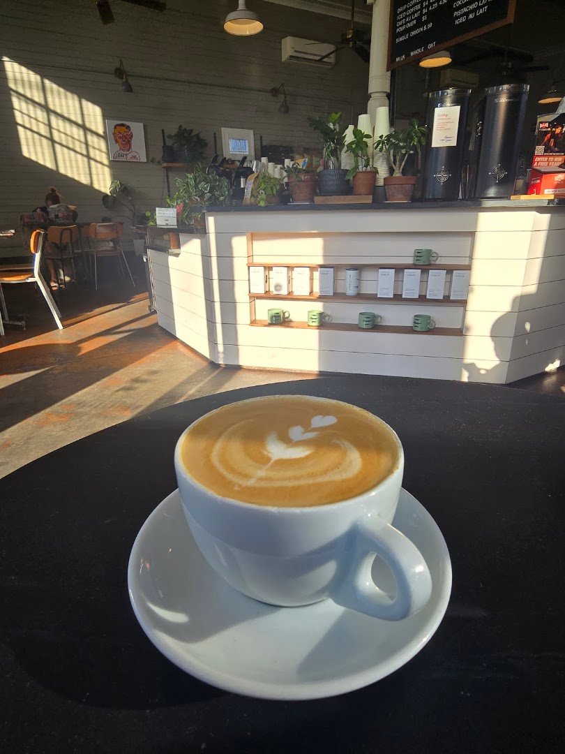 Coffee at Congregation Coffee Roasters, specialty coffee shop in New Orleans