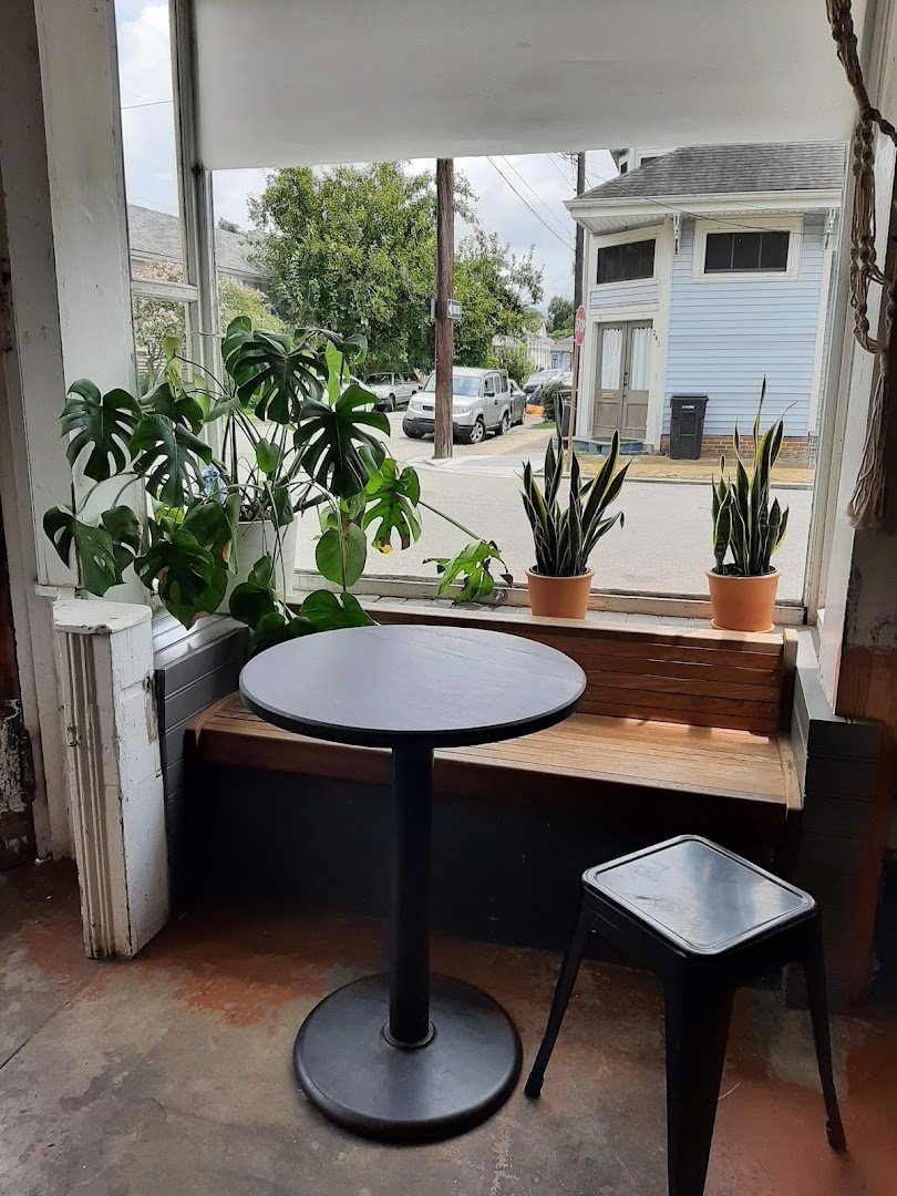Interior of Congregation Coffee Roasters, specialty coffee shop in New Orleans