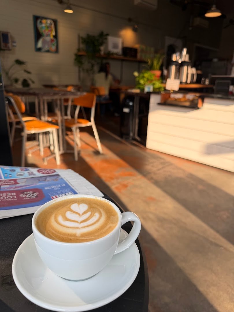 Coffee at Congregation Coffee Roasters, specialty coffee shop in New Orleans