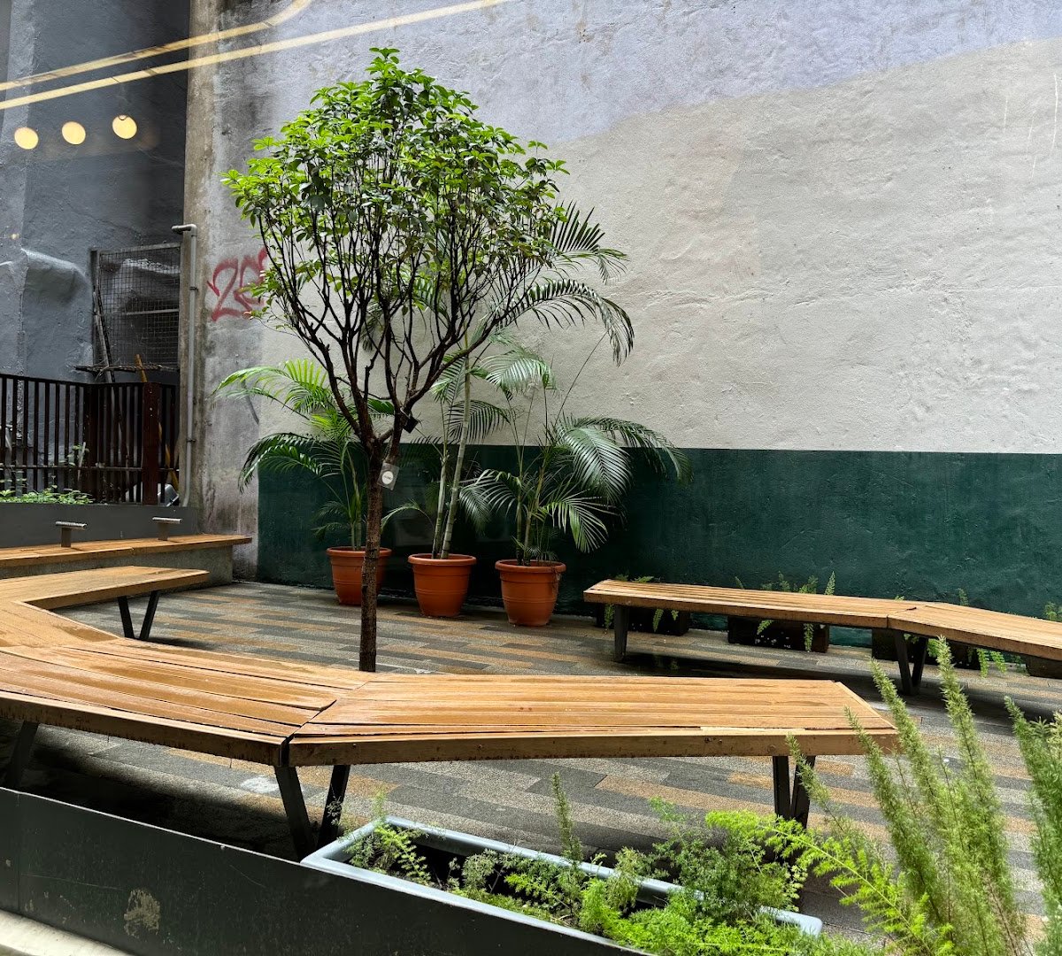 Storefront of Crew, specialty coffee shop in Hong Kong