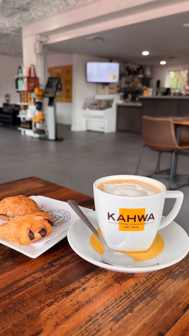 Coffee at Kahwa Coffee, specialty coffee shop in Tampa-St. Petersburg