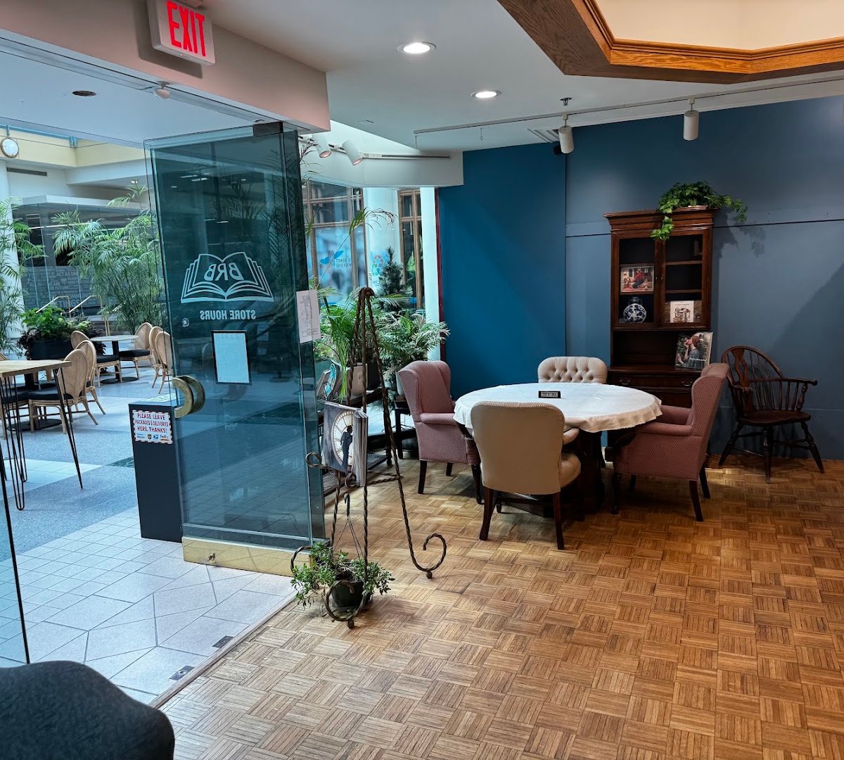 Interior of The Browsing Room Bookstore & Cafe, specialty coffee shop in Cleveland